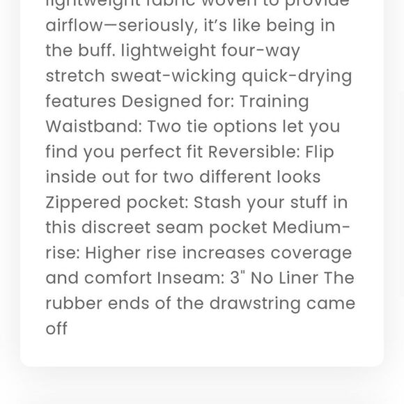 LULULEMON CHOOSE A SIDE SHORTS - BLACK NIGHT AND SUN DAZED MULTI BLUE, SIZE 4 - Picture 11 of 11